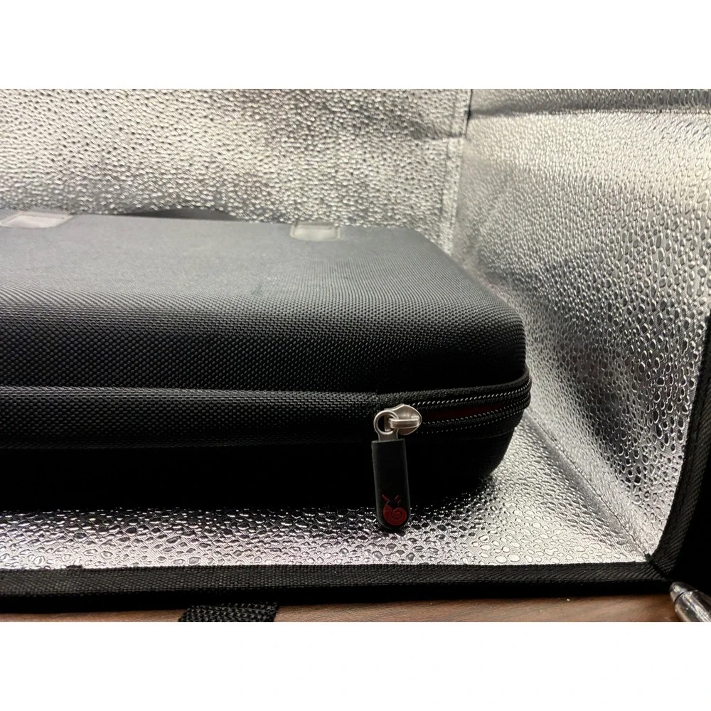 Hermitshell Hard Case for Professional MPK Mini MK3 MIDI Keyboard (Black+Red)